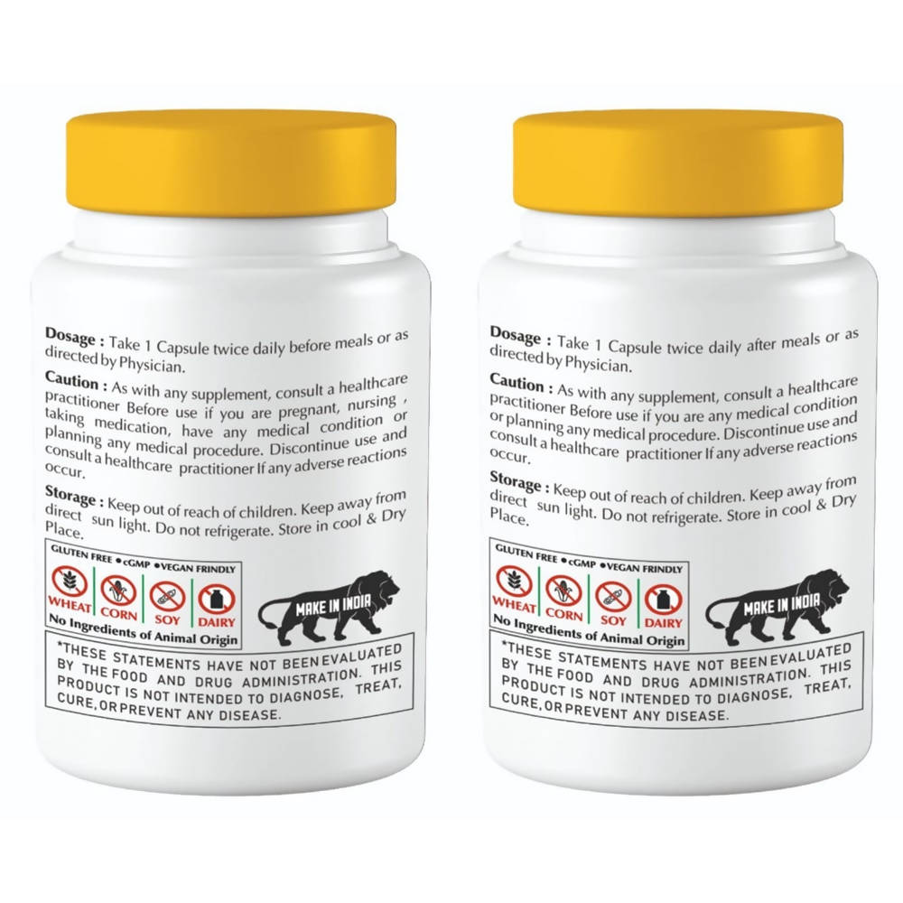 Gunatit Herbal Combo Of Genswell + Gunabit Capsules - Swadesiicart