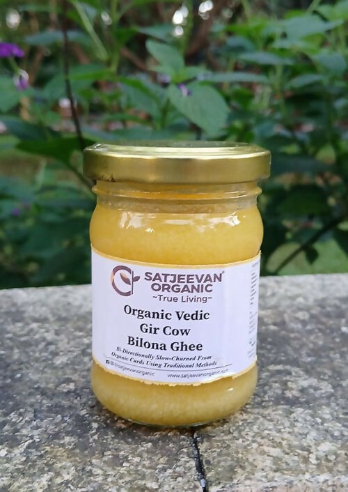 Satjeevan Organic Vedic Gir Cow Bilona Ghee | Swadesiicart