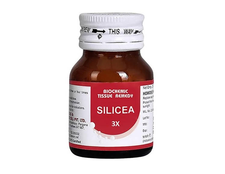 Bakson's Homeopathy Silicea Biochemic Tablets | Swadesiicart