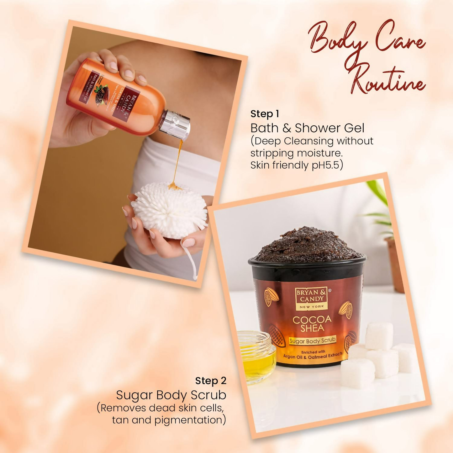 Bryan & Candy Cocoa Shea Bath Tub Collection Gift Set - Swadesiicart