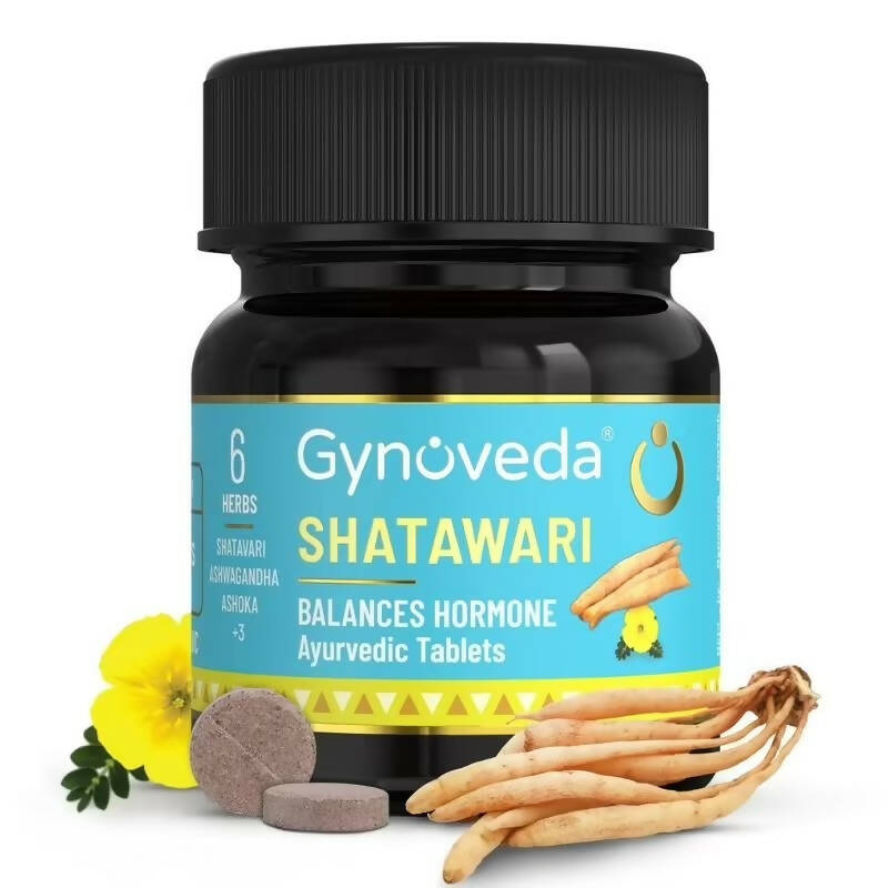 Gynoveda Shatawari Ayurvedic Tablets | Swadesiicart