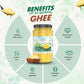 Farm Naturelle A2 Vedic Sahiwal Ghee - Desi Cow Ghee | Natural, Healthy, and Pure | Cultured Cow Ghee - Swadesiicart