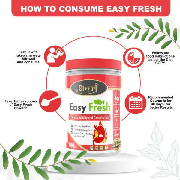 Divya Shree Easy Fresh for Gas, Acidity and Constipation Powder | Swadesiicart