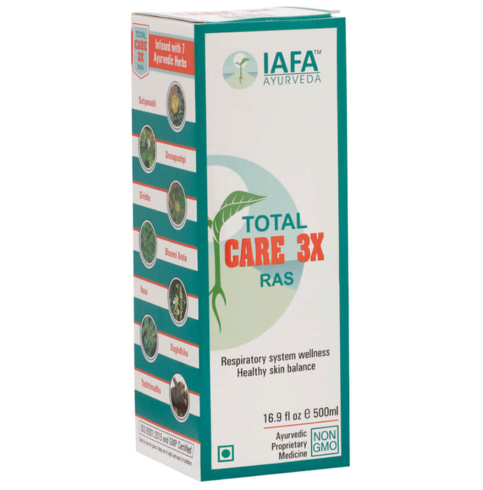 Iafa Ayuveda Total Care 3X Ras | Swadesiicart