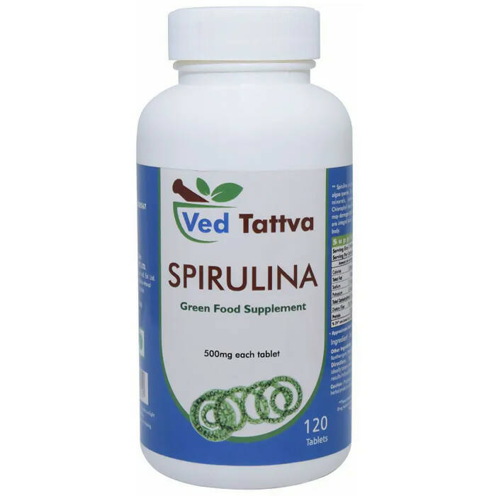 Ved Tattva Spirulina Tablets | Swadesiicart