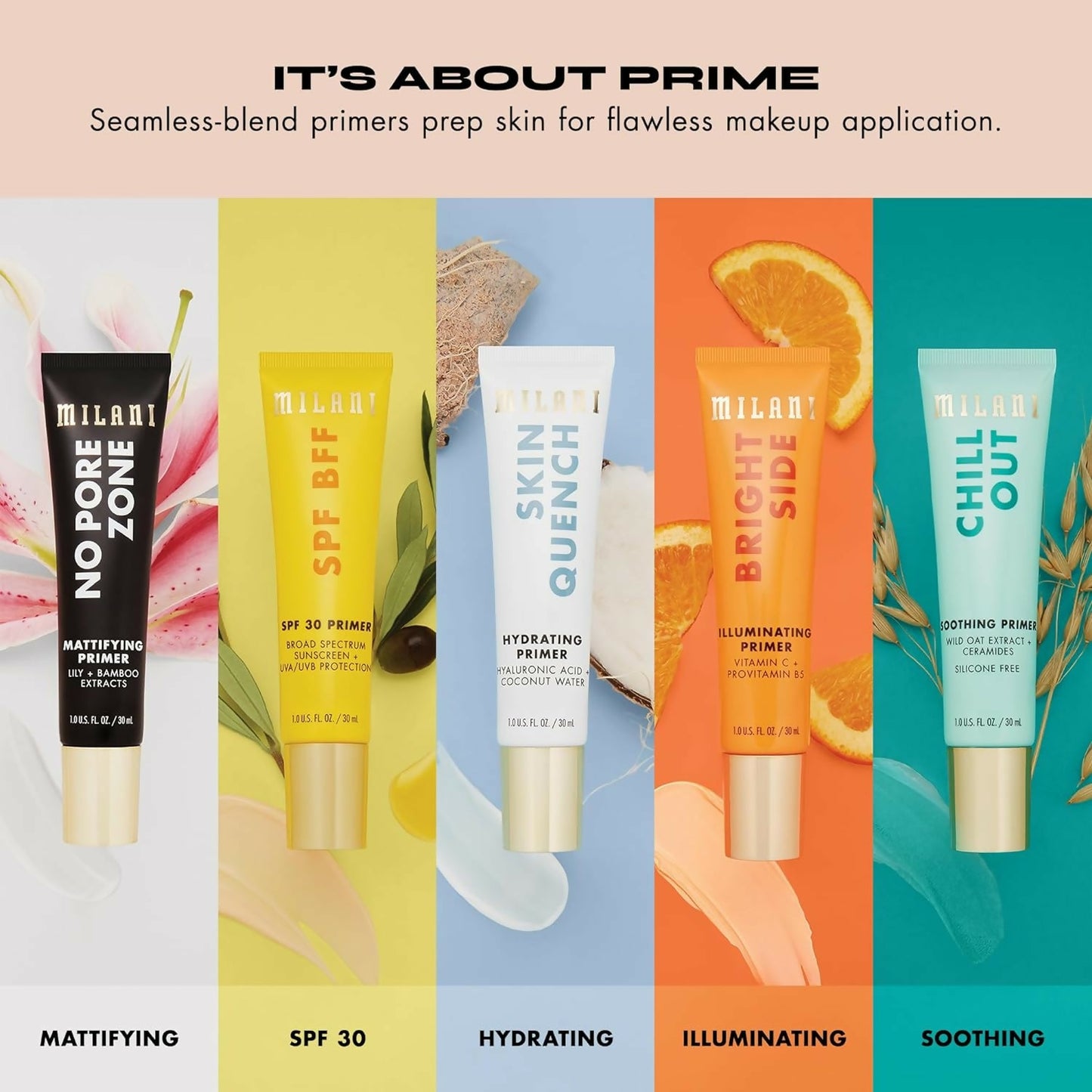 Milani Bright Side Illuminating Face Primer | Swadesiicart