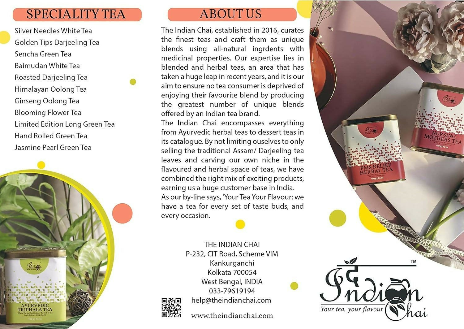 The Indian Chai - Organic Hibiscus Tea 30 Pyramid Tea Bags | Swadesiicart