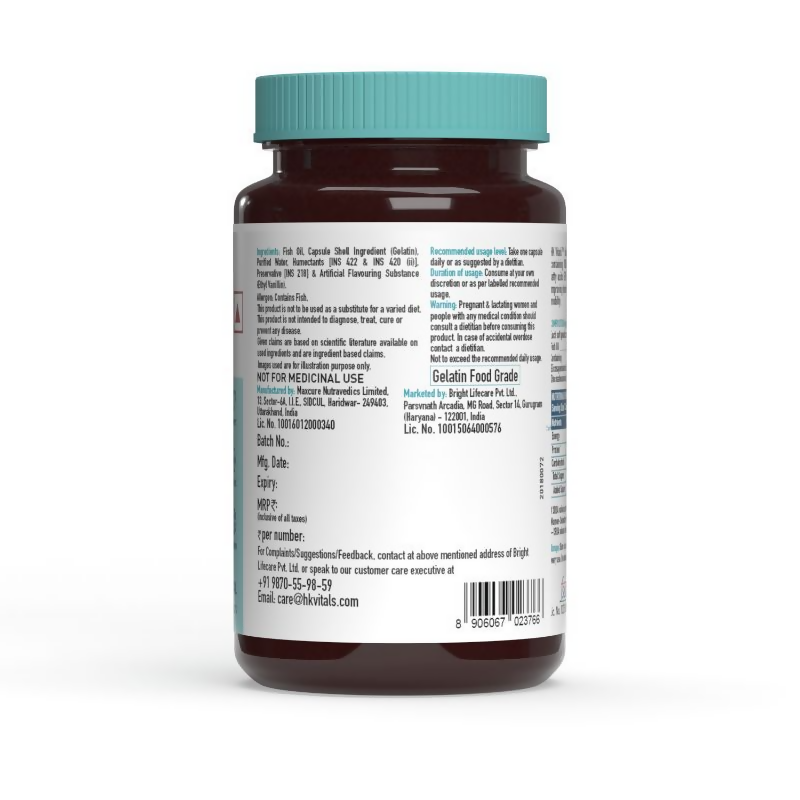 HK Vitals Advanced Omega-3 Capsules | Swadesiicart
