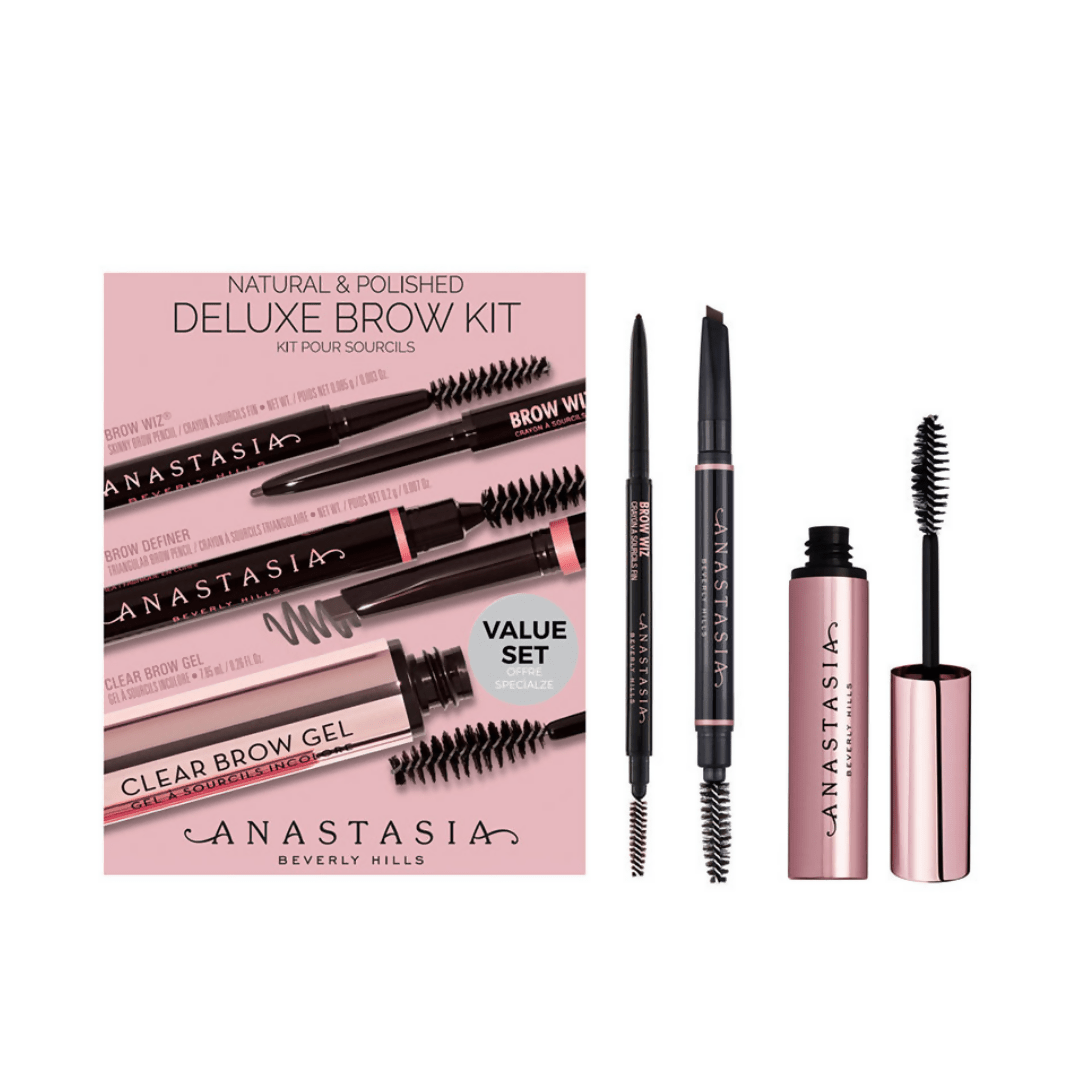 Anastasia Beverly Hills Natural And Polished Kit - Medium Brown - Swadesiicart