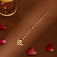Ruby Raang Gold Square with Pearls Kundan Maang Tikka | Swadesiicart