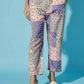 Myshka Women Multi-Printed Bling & Sparkly Co-Ords - Swadesiicart