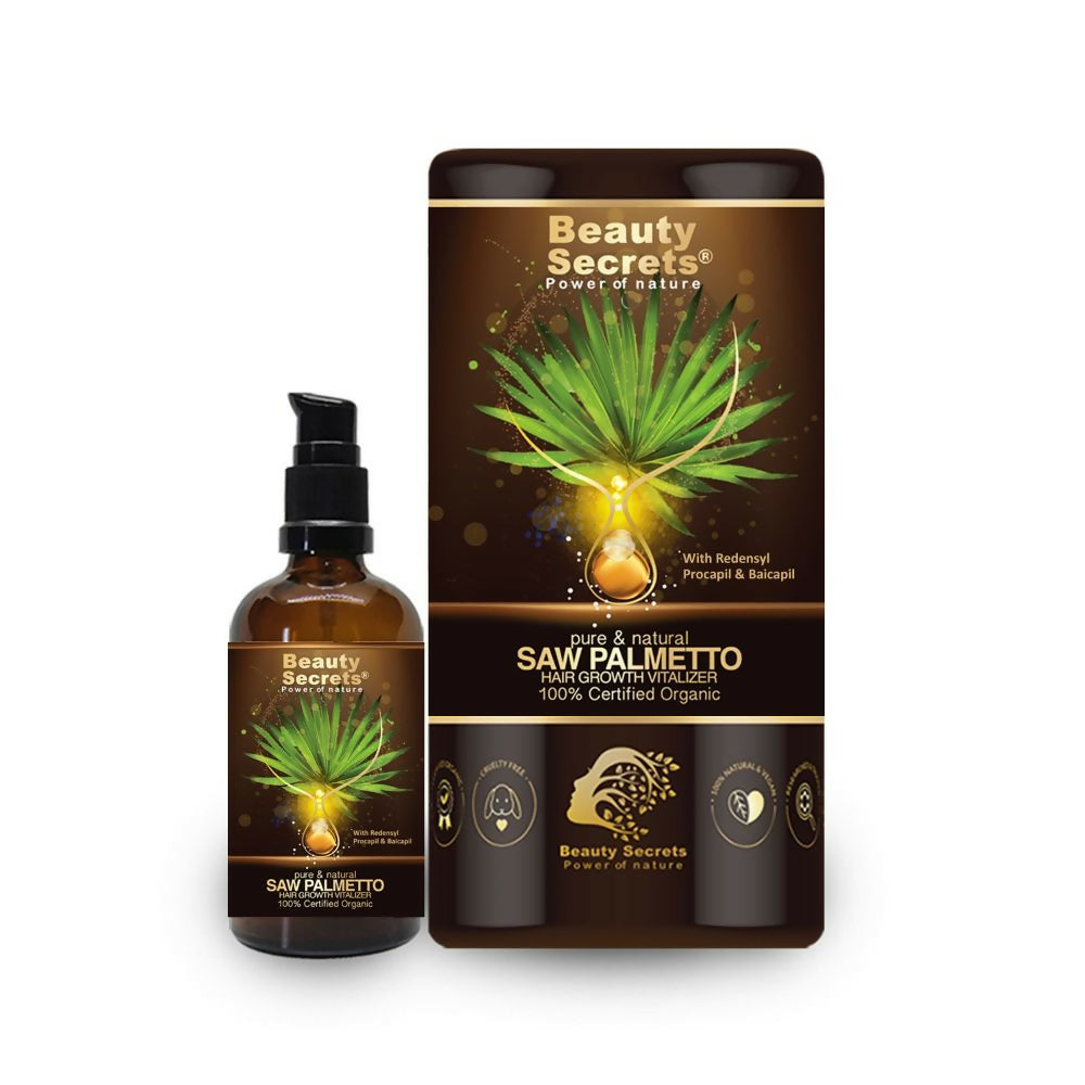 Beauty Secrets Saw Palmetto Hair Growth Serum | Swadesiicart