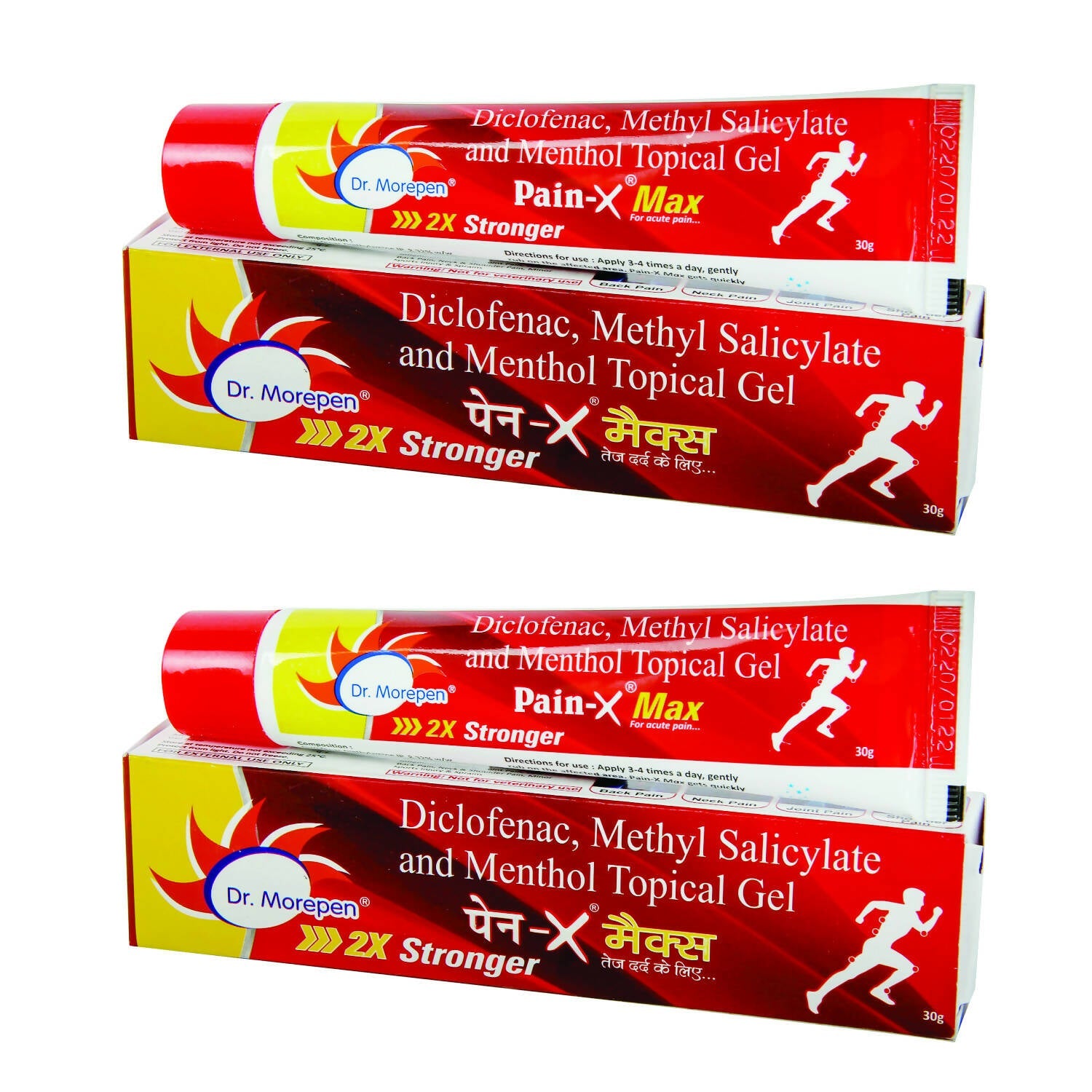 Dr. Morepen Pain-X Max Body Pain Relief Gel - Swadesiicart