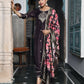 Vaasva Women's Silk Emboidered Solid Pant Set & Digital Printed Dupatta | Swadesiicart