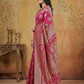 Shree Shyam Fashion Magenta Silk Blend Saree