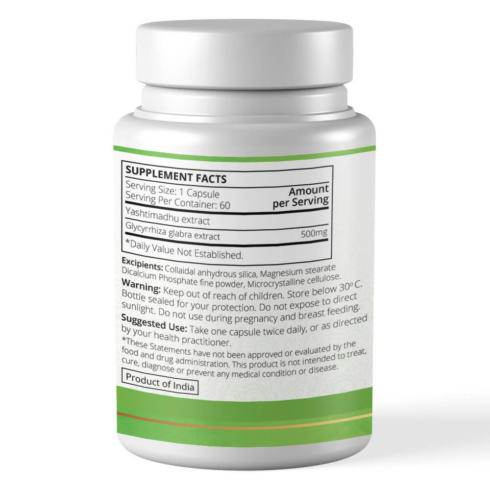 Ayuna Yashtimadhu Veg Capsules - Swadesiicart