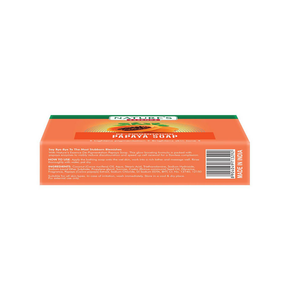 Nature's Essence De - Pigmentation Papaya Soap - Swadesiicart