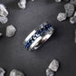 NVR Men's Rhodium Plated Stainless Steel Finger Ring - Swadesiicart
