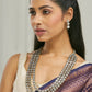 Nuyug 22k Gold Plated Multi-Layered Necklace | Swadesiicart