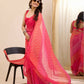 Gajri Georgette Designer Printed Ready To Wear Saree - Ibiza | Swadesiicart
