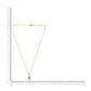 Antique Finish White Crystal Necklace - Ruby Raang
