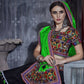AI Fashion Black Art Silk Designer Navratri Lehenga Choli Collection