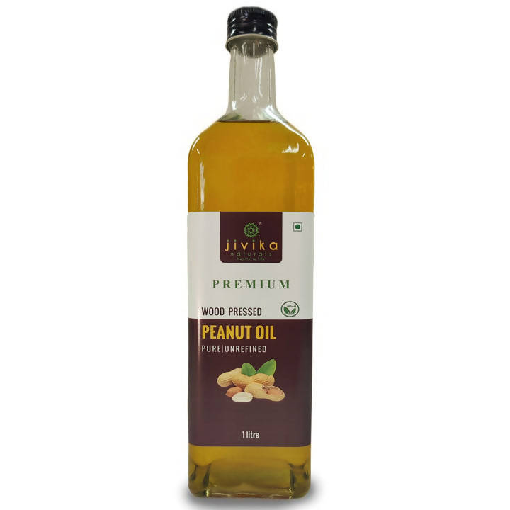 Jivika Naturals Cold Pressed Peanut Oil - Swadesiicart