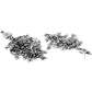 Mominos Fashion Joharkamal Silver-Plated Peacock Design Drop Earrings For Women - Swadesiicart