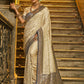 Astita Rajvastra Navy Blue Banarasi Silk Saree | Swadesiicart