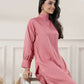 Joban Fashion Women's Rayon Peach Co-Ord Set - Swadesiicart