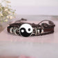 NVR Men Leather Wraparound Bracelet - Swadesiicart