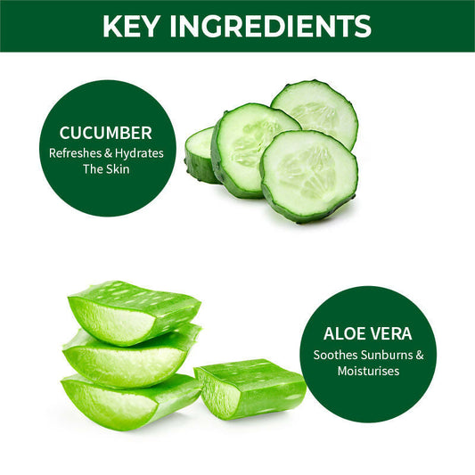 Nykaa Naturals Cucumber & Aloe Vera Face Wash for Hydrated Skin - Swadesiicart