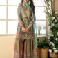 Anaita Sea Green Heavy Crepe Silk Ready Made Suit with Multi Digital Printed & Aari Work