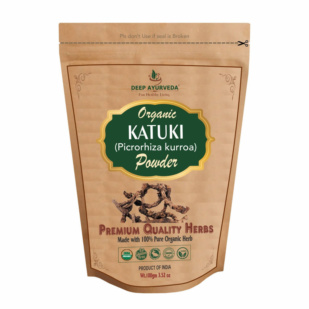 Deep Ayurveda Organic Kutuki Powder - DEEP AYURVEDA