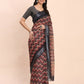 Shree Shyam Fashion Linen Cotton Black Saree