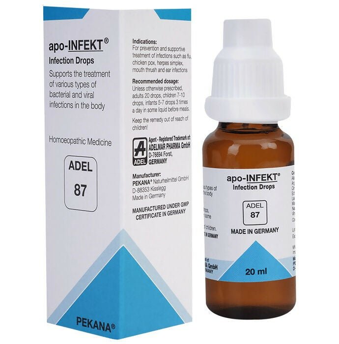 Adel Homeopathy 87 Apo-Infekt Drop - Swadesiicart