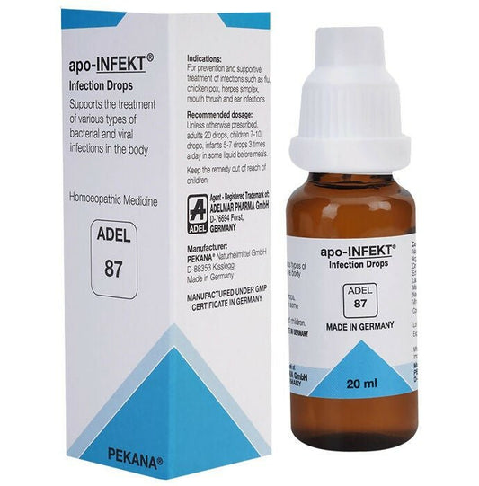 Adel Homeopathy 87 Apo-Infekt Drop - Swadesiicart