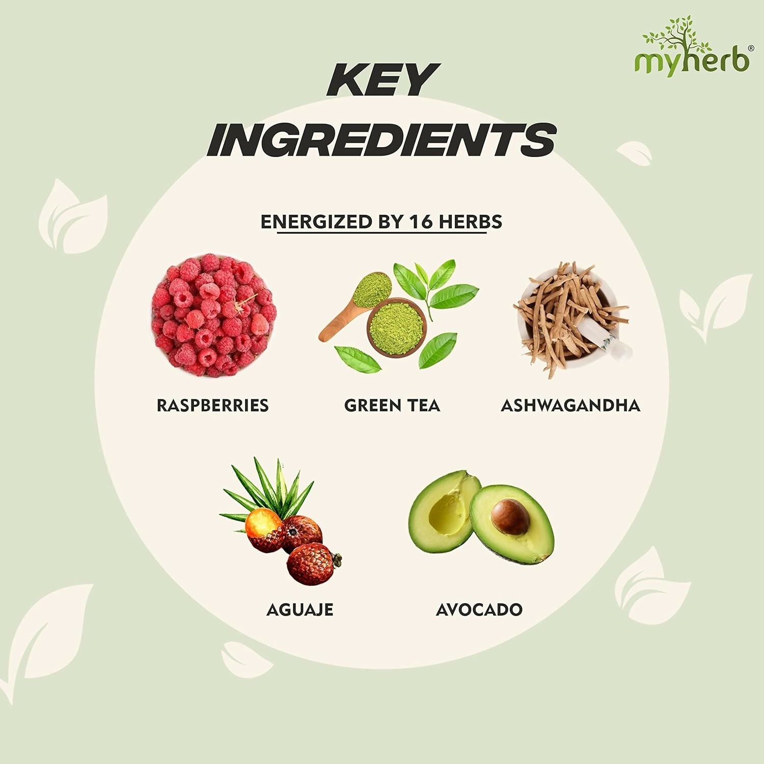 Myherb Women’s Weight Gainer, Her Gainer With 16 Herbs & Aguaje Fruit For Weight & Mass Gainer And Muscle Growth For Women - Swadesiicart