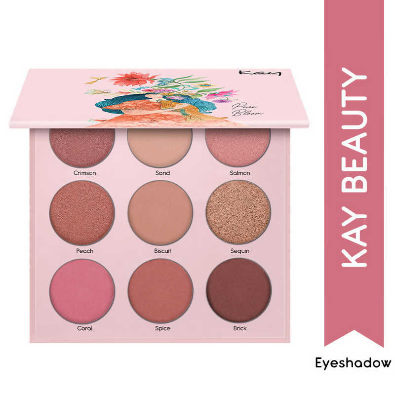 Kay Beauty By Katrina Kaif Eyeshadow Palette - Pure Bloom | Swadesiicart