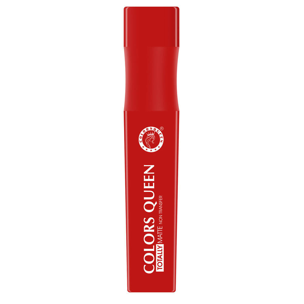 Colors Queen Totally Matte Liquid Lipstick - Retro Red | Swadesiicart