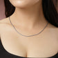 NVR Women's Set of 3 Silver-Toned German Silver Oxidised Chain | Swadesiicart