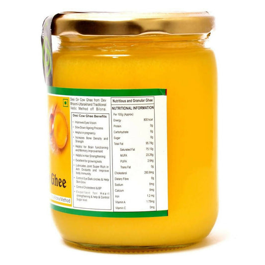 Yugmantra Organic A2 Gir Cow Ghee | Traditional Vedic Bilona Method | Handmade Curd Churned | Pure A2 Cow Ghee, Natural & Healthy - Swadesiicart