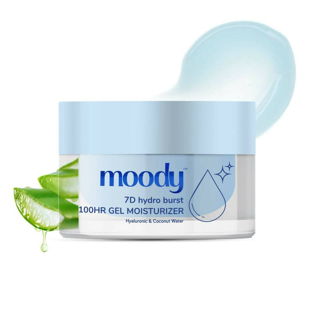 Moody 7D Hydro Burst Oil-Free Water Gel Face Moisturizer - Swadesiicart