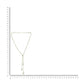 Beaded one sided motif necklace - Ruby Raang
