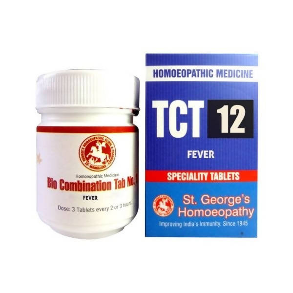 St. George's Homeopathy TCT 12 Tablets | Swadesiicart