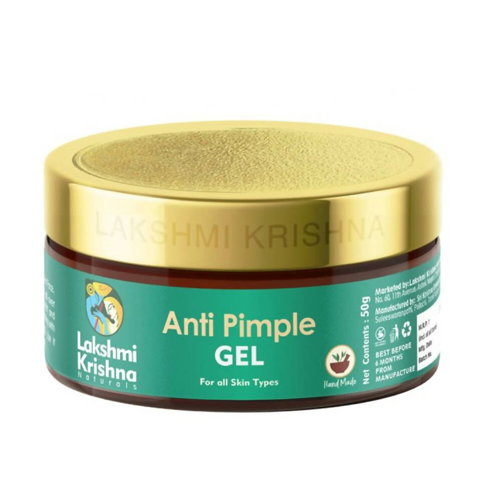 Lakshmi Krishna Naturals Anti Pimple Gel - Swadesiicart