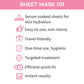 Nykaa Skin Secrets Exotic Indulgence Rice + Camellia Sheet Mask For Nourished & Radiant Skin - Swadesiicart