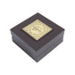 Golden Peacock Black 24 Ct Gold Polished Radha Krishna Wooden Prayer Box | Swadesiicart