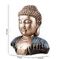 The White Ink Decor Meditation Buddha Idol - Swadesiicart