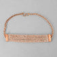 VOJ Gold-Polished AD Studded Multi Layar Charm Bracelet - Swadesiicart